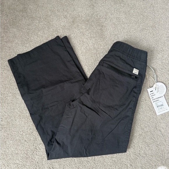 Vuori Pants - NWT Vuori Ripstop Wide Leg Pants in Charcoal sz XXS